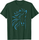 Horse Lover Gifts Women's Equestrian Men Horseback Riding T-Shirt - T-Shirt | Forest