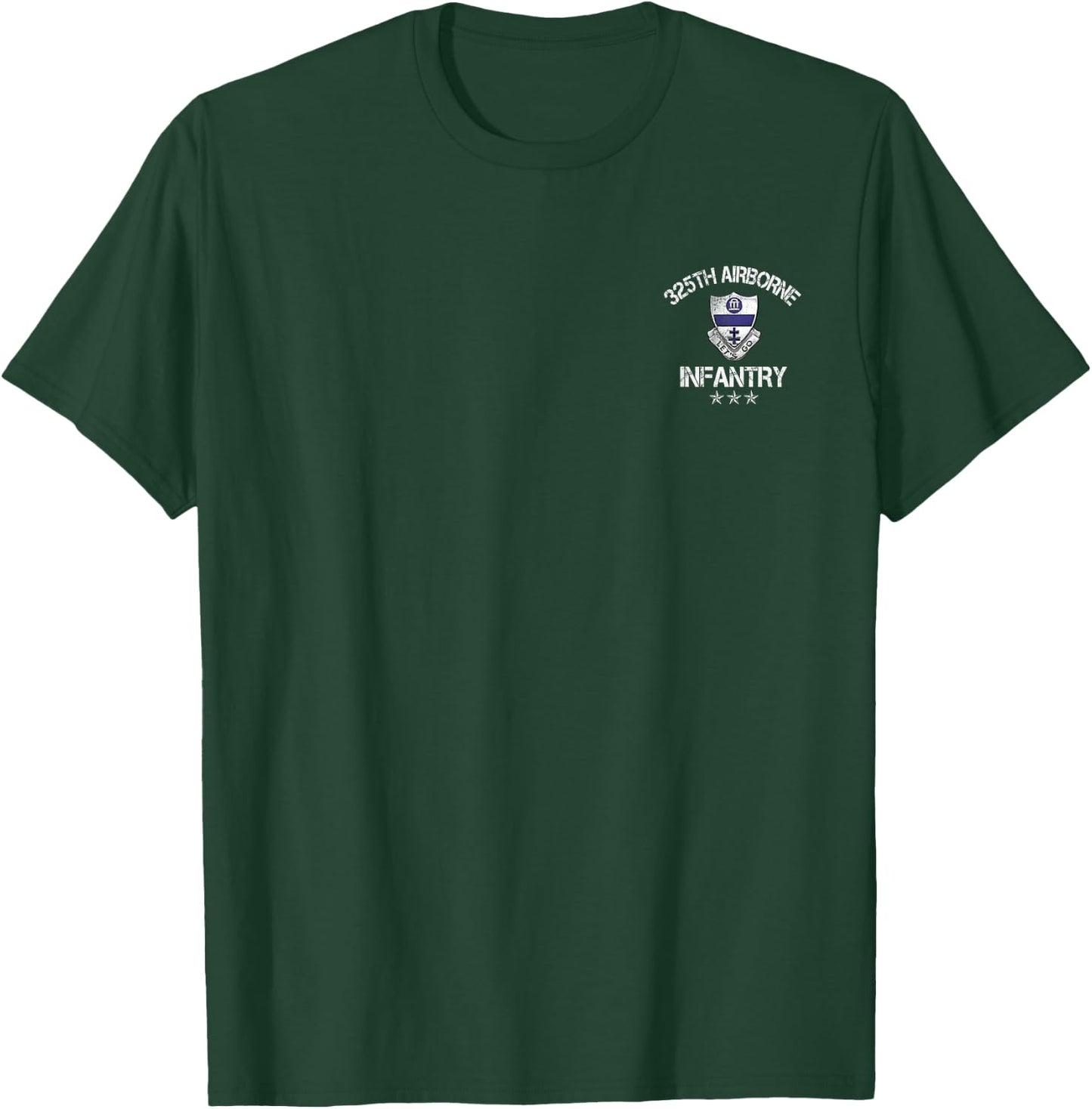 325th Airborne Infantry Regiment Veteran 4th Of July T-Shirt - T-Shirt | Forest