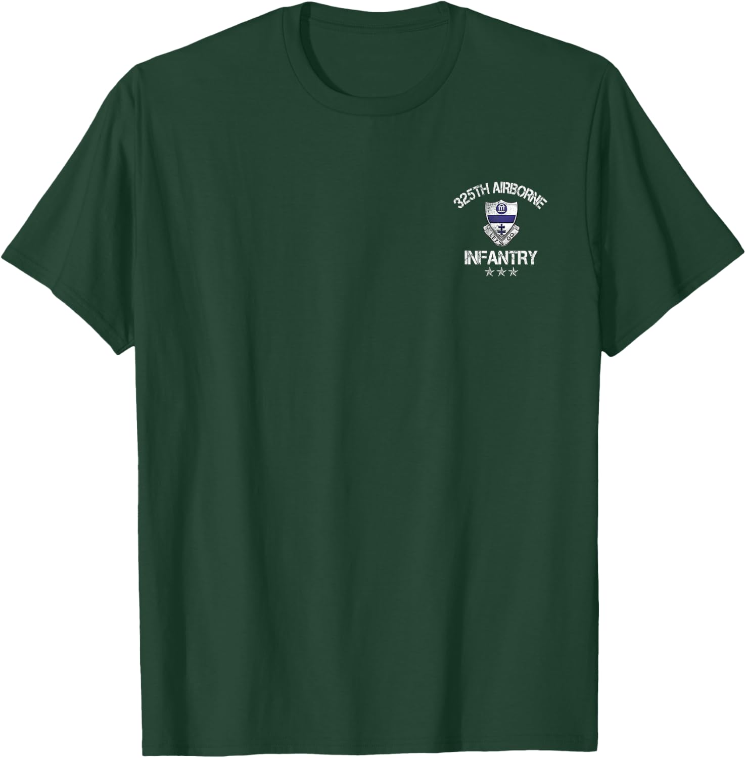 325th Airborne Infantry Regiment Veteran 4th Of July T-Shirt - T-Shirt | Forest