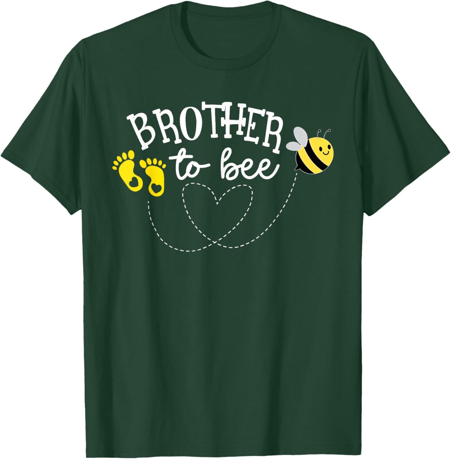Brother to Bee Pregnancy Announcement Baby Shower T-Shirt - T-Shirt | Forest