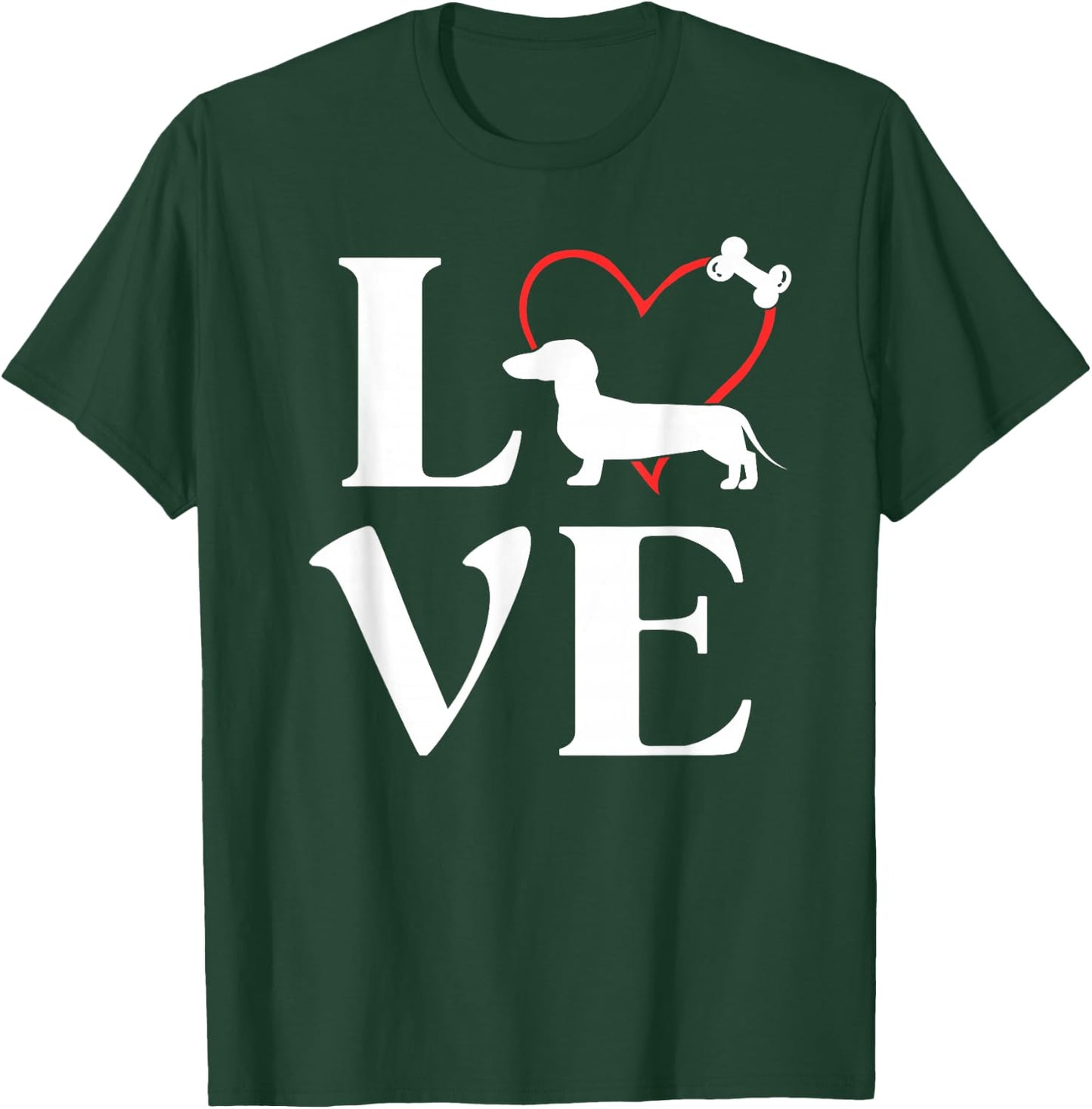 Dachshund Gifts Love Dogs Dog Mama T-Shirt - T-Shirt | Forest