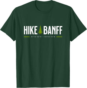 Banff Alberta Canada Hike Tree Graphic T-Shirt - T-Shirt | Forest