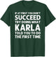 KARLA Name Personalized Birthday Funny Christmas Joke T-Shirt - T-Shirt | Forest