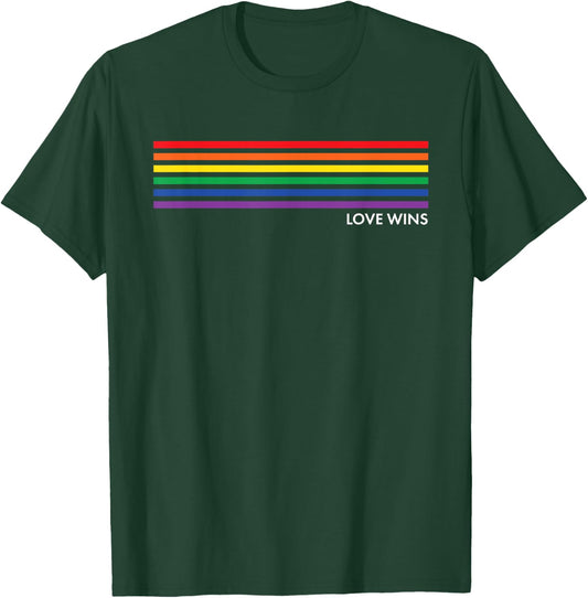 Gay Pride Rainbow Equality Gift Small T-Shirt - T-Shirt | Forest
