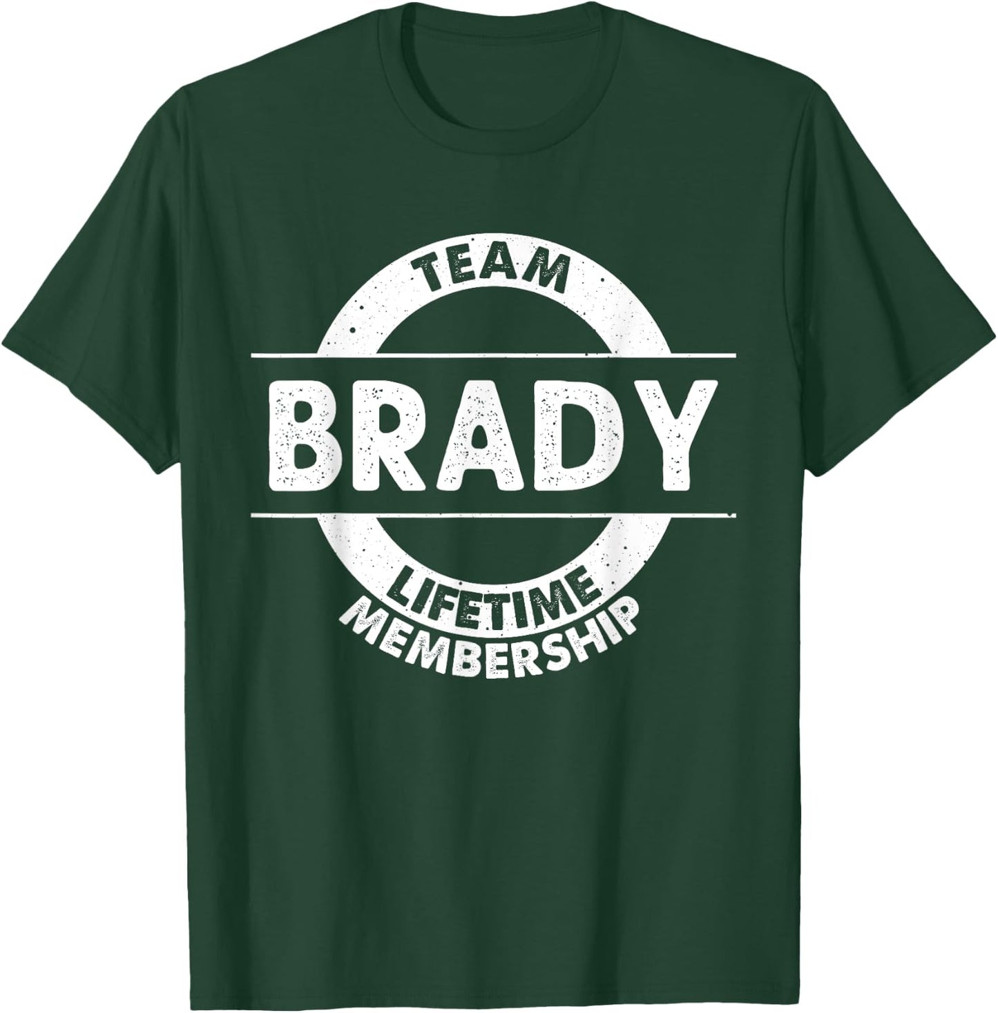 BRADY Gift Funny Surname Family Tree Birthday Reunion Idea T-Shirt - T-Shirt | Forest