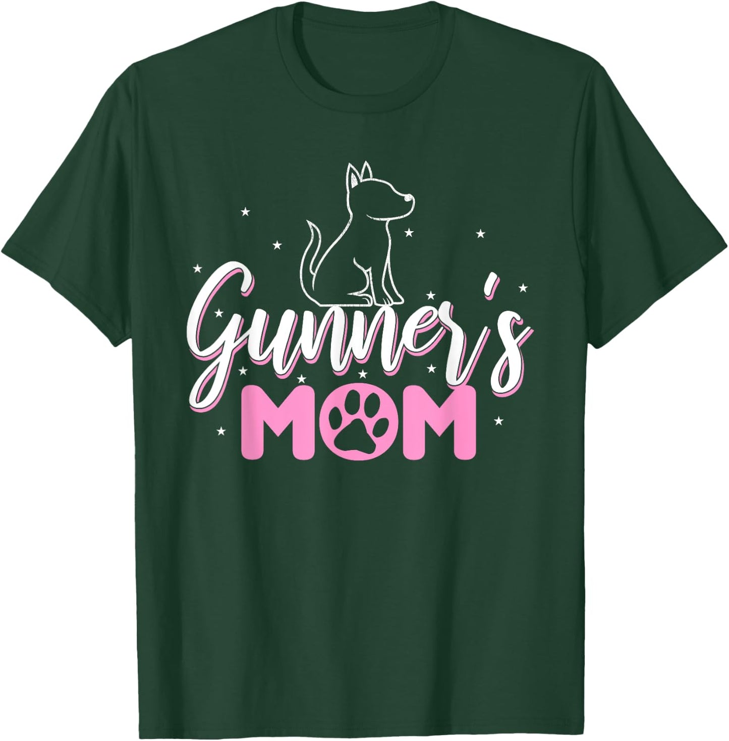 Dog Gunners Mom Women T-Shirt - T-Shirt | Forest