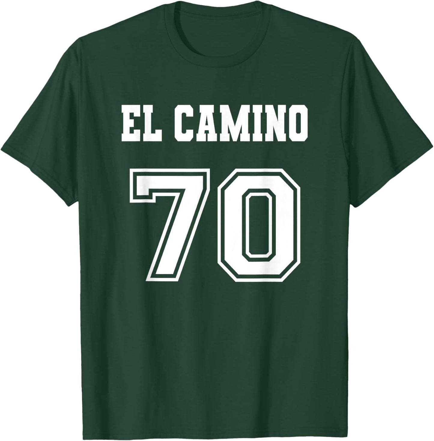 Jersey Style El Camino 70 1970 Old School Muscle Car Pickup T-Shirt - T-Shirt | Forest