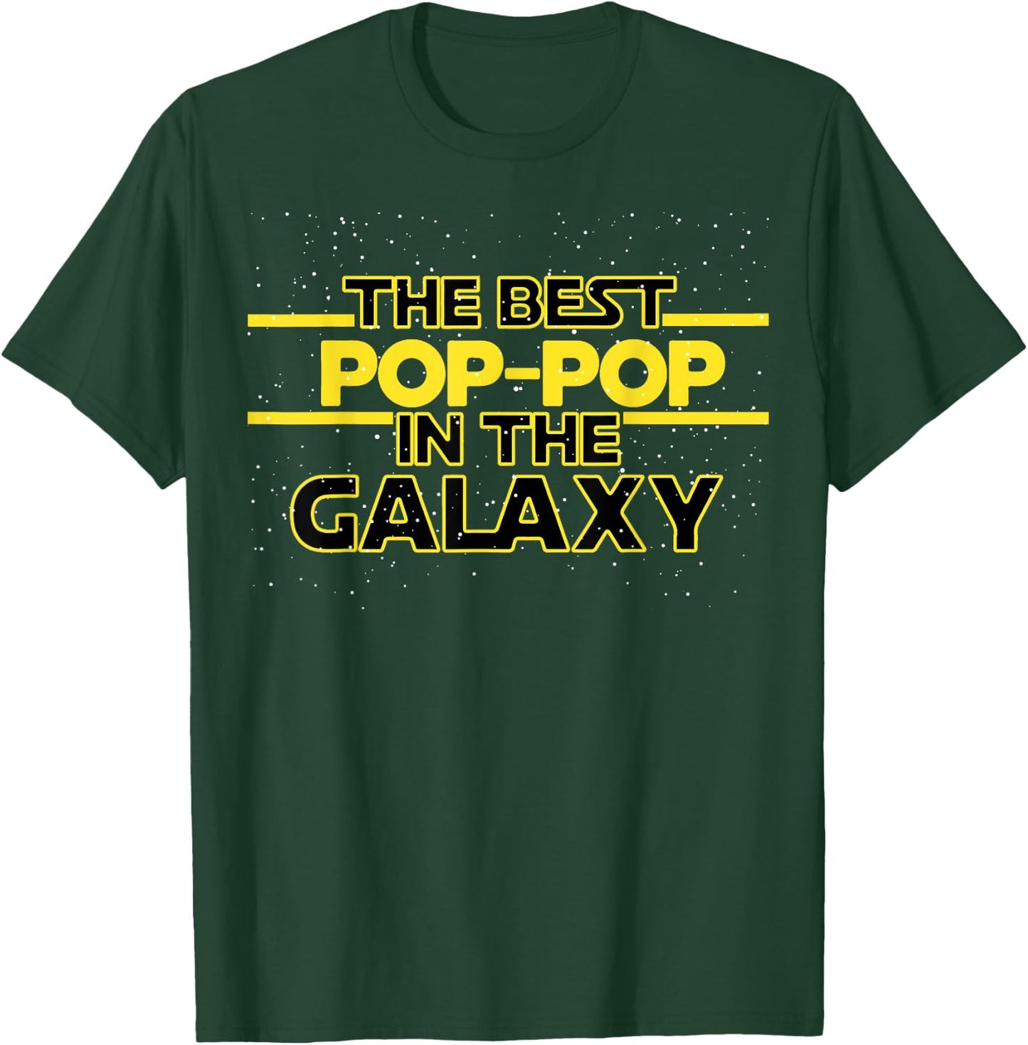 Best Pop-Pop in the Galaxy Birthday Gift Pop Pop T-Shirt - T-Shirt | Forest