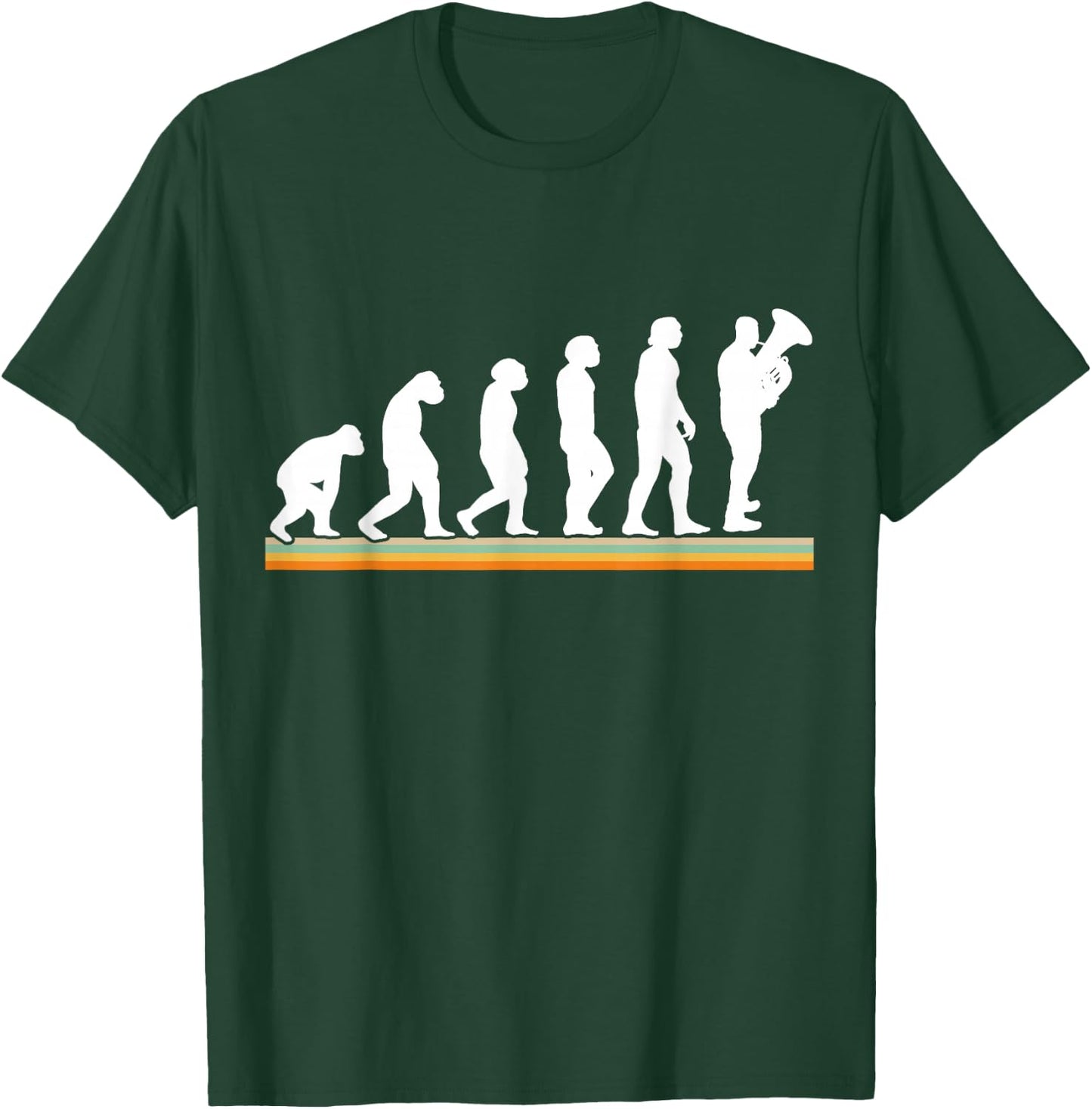 Evolution Tubist Tuba T-Shirt - T-Shirt | Forest