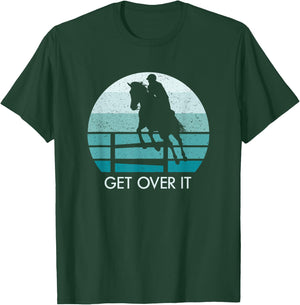 Equestrian Horse Show Jumping T-Shirt - T-Shirt | Forest