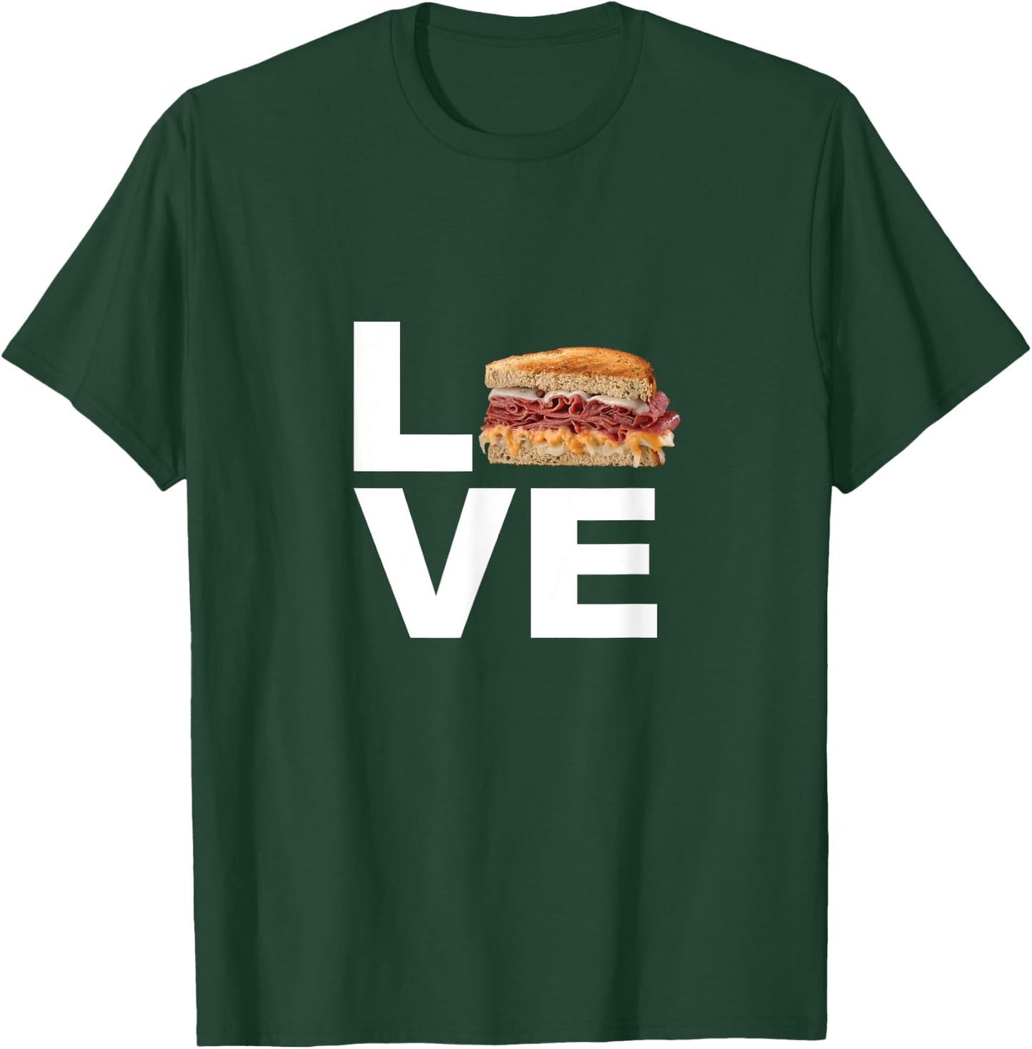 Reuben Sandwich T-Shirt - T-Shirt | Forest
