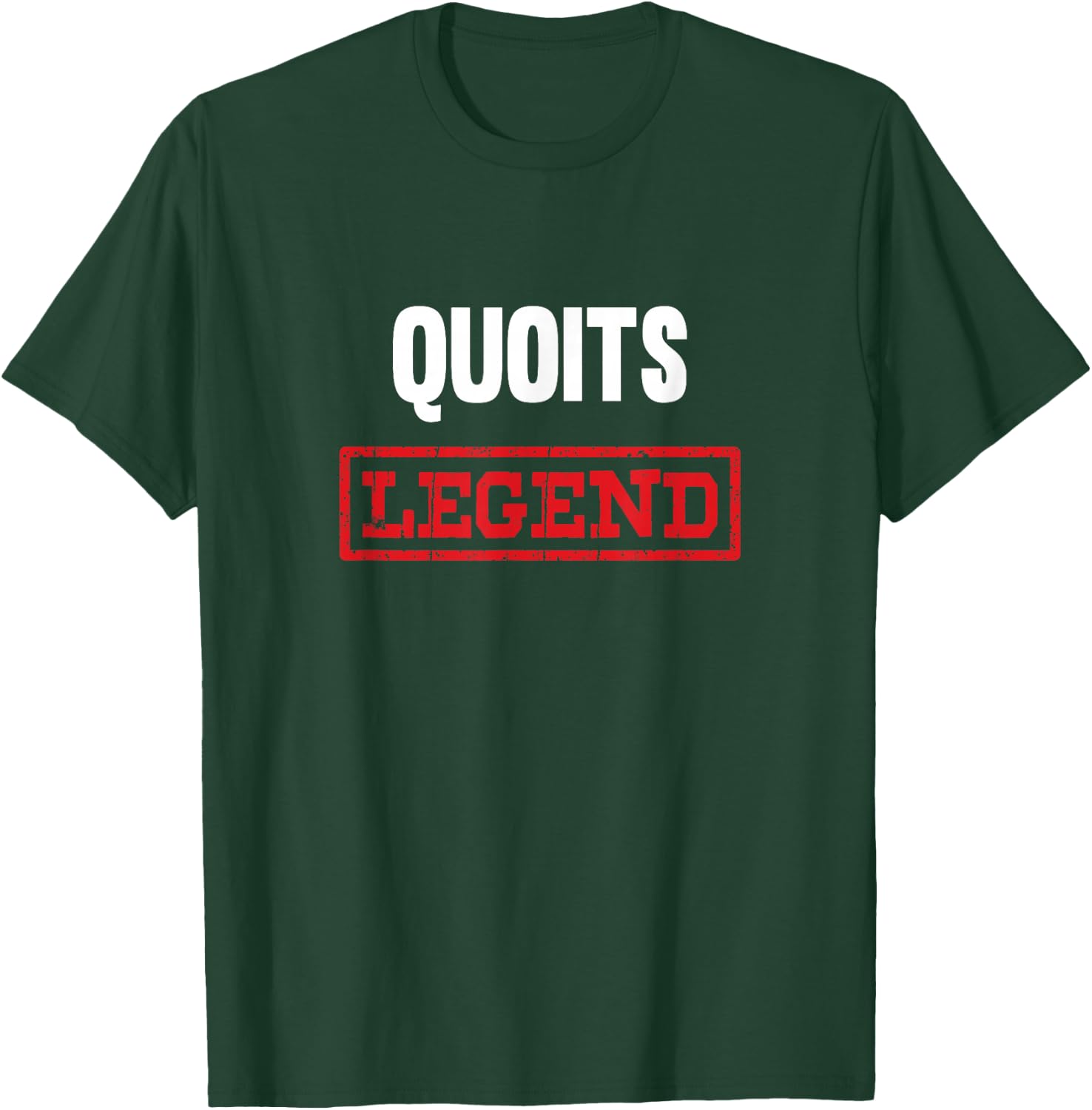 Quoits Legend Quoit Athletics T-Shirt - T-Shirt | Forest
