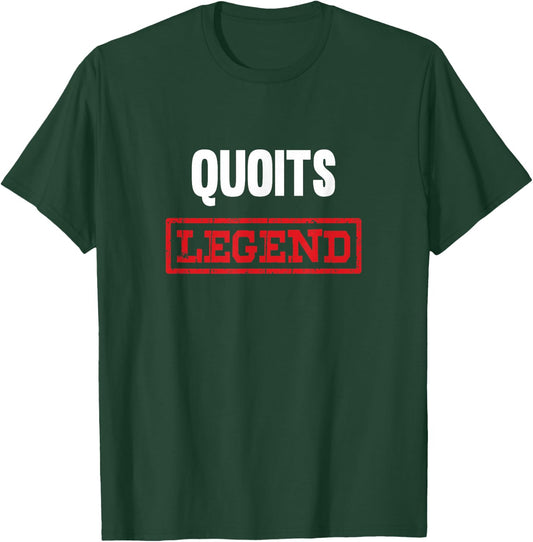 Quoits Legend Quoit Athletics T-Shirt - T-Shirt | Forest