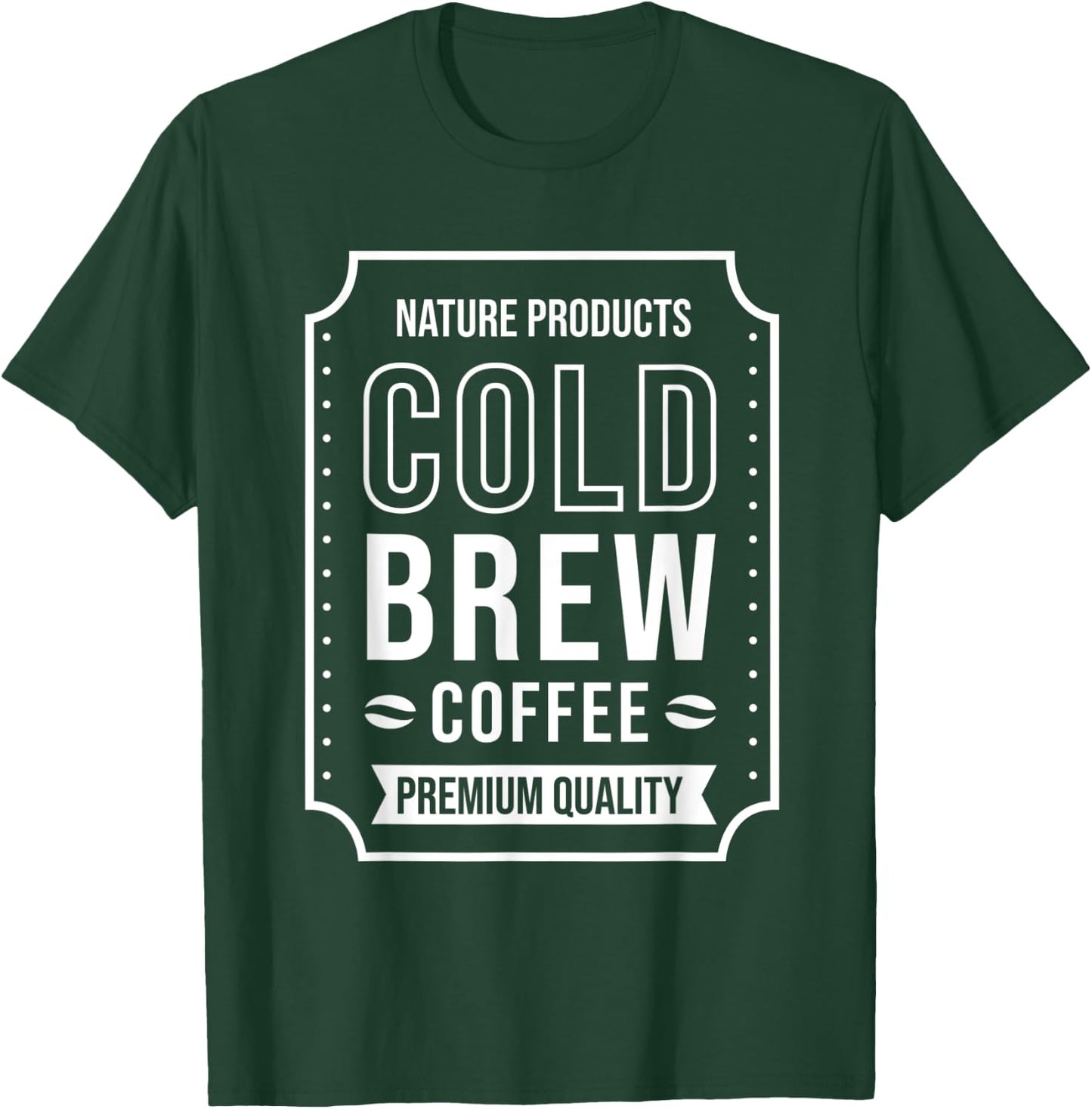 Cold Brew Coffee Halloween Matching Costume Group Couple T-Shirt - T-Shirt | Forest