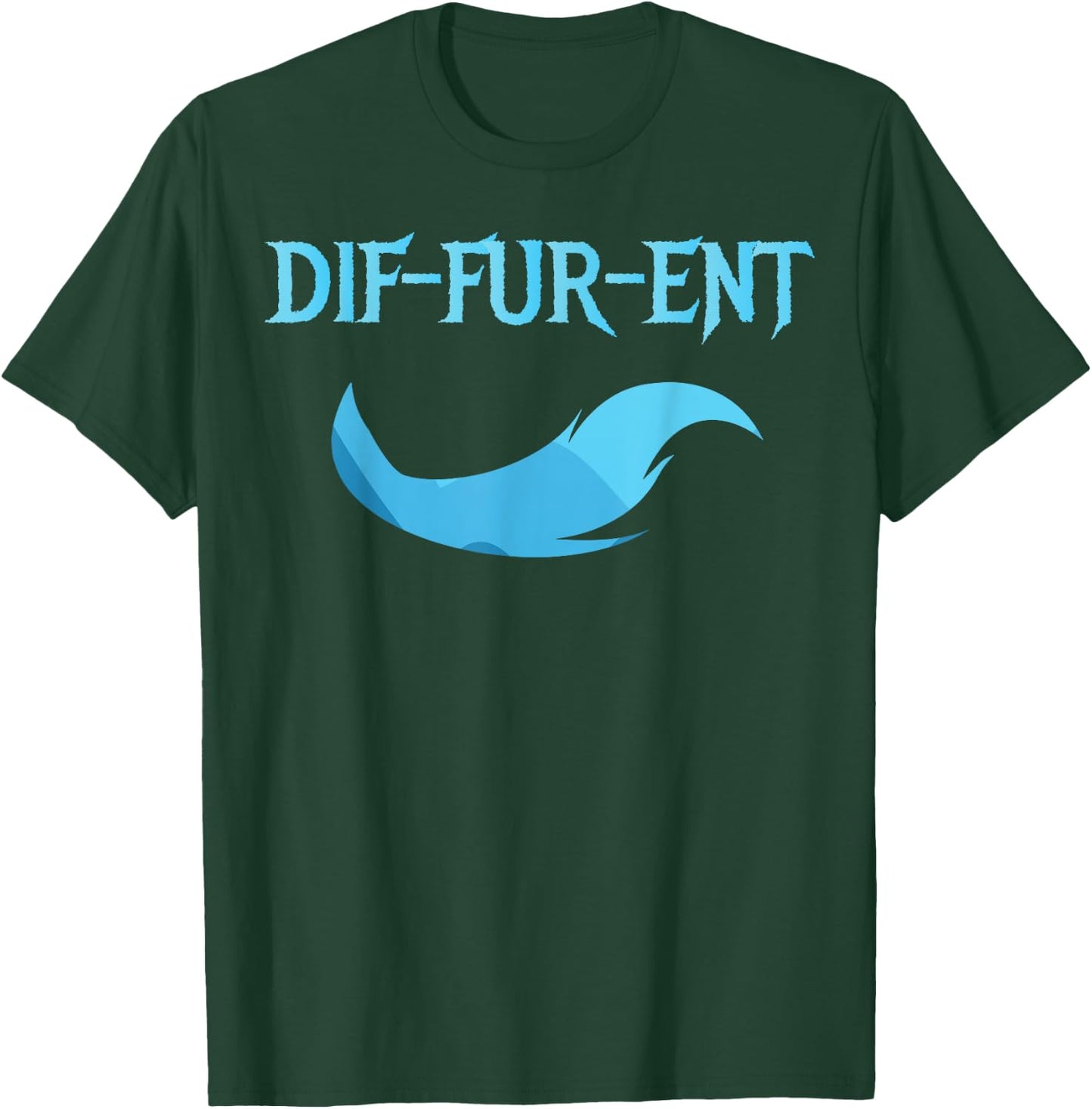 Diffurent Furry Fandom Furries Fan Designs Men Women Kids T-Shirt - T-Shirt | Forest