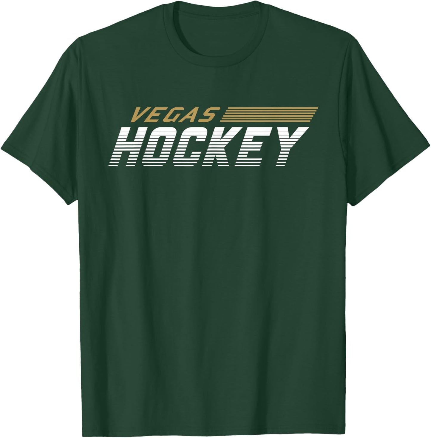 Vegas Hockey | Blades of Steel Gameday Fan Gear T-Shirt - T-Shirt | Forest