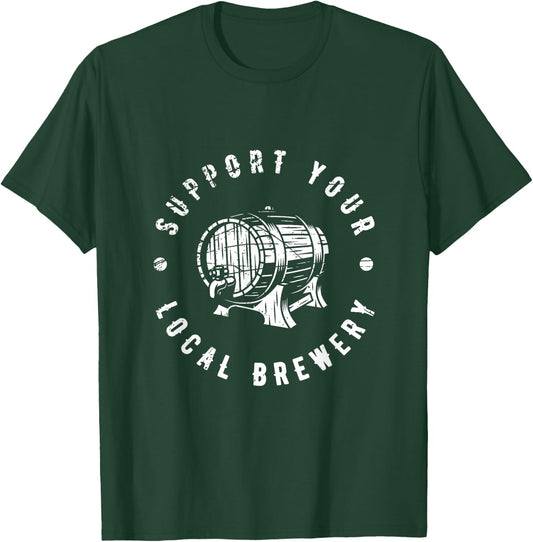Brewery Craft Beer T-Shirt - T-Shirt | Forest