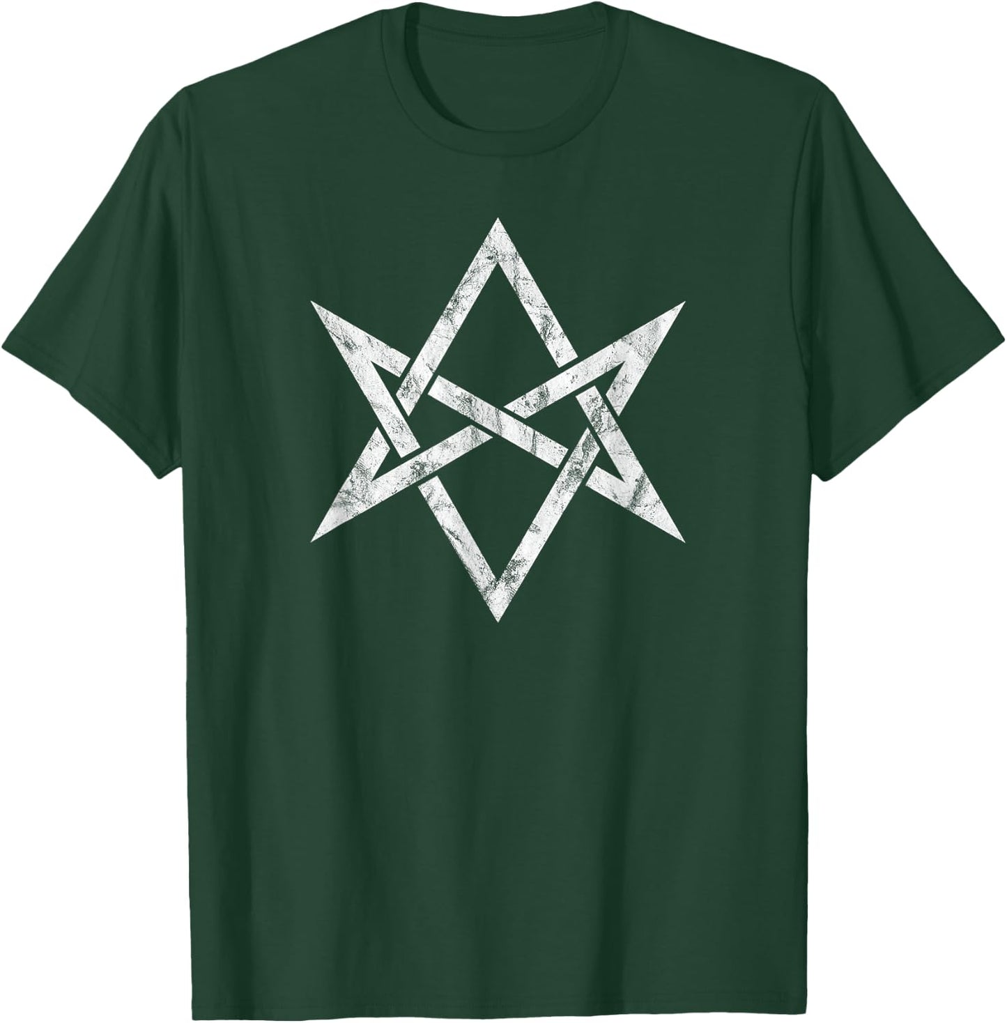 Unicursal hexagram symbol magic mysticism occult T-Shirt - T-Shirt | Forest