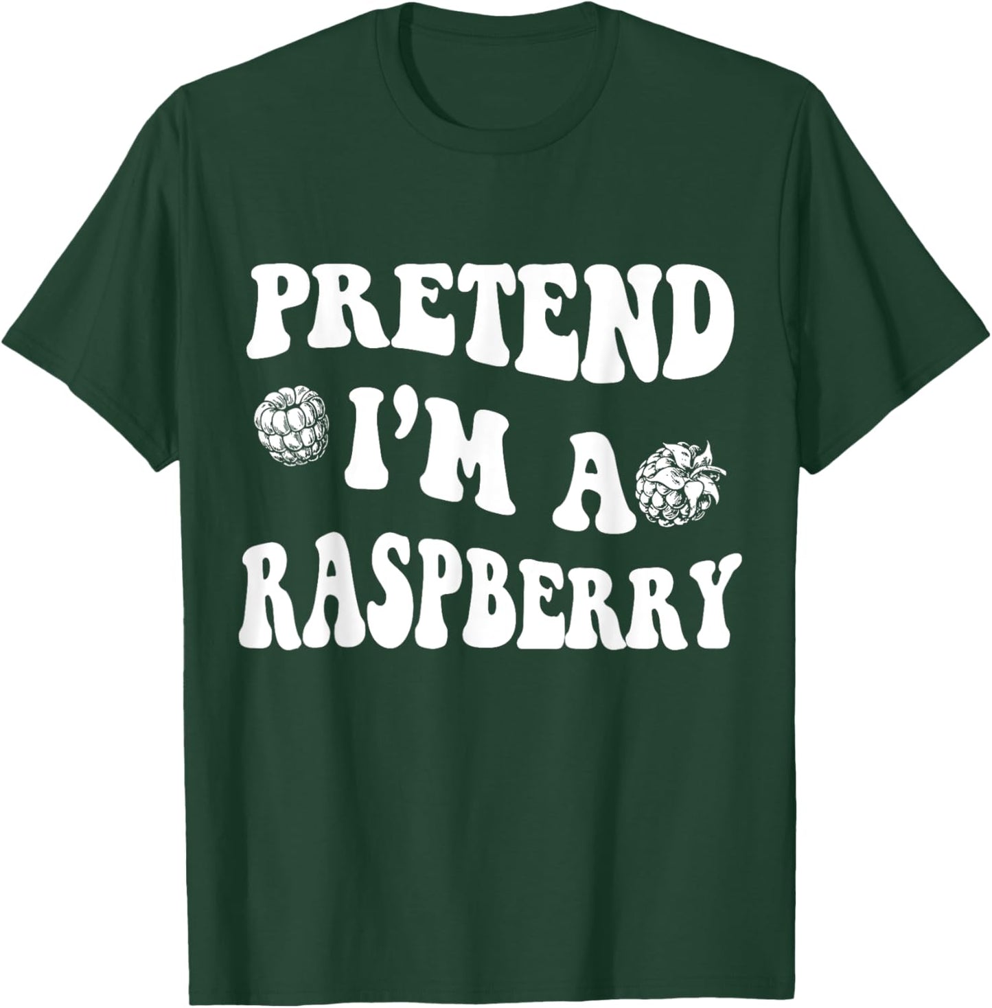 Raspberry Halloween Costume Pretend I'm a Raspberry Men Boys T-Shirt - T-Shirt | Forest