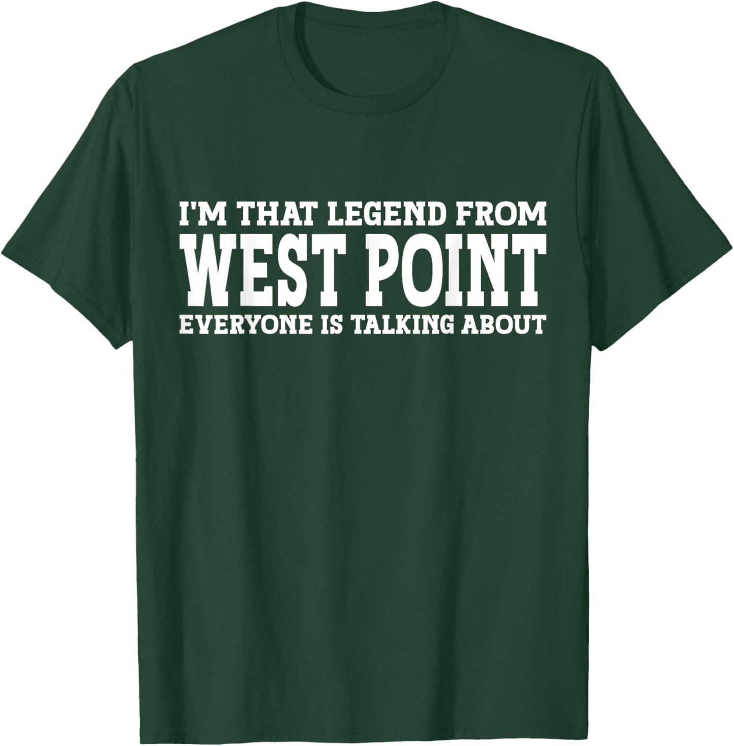 West Point Hometown UT Utah Home Roots Funny City West Point T-Shirt - T-Shirt | Forest