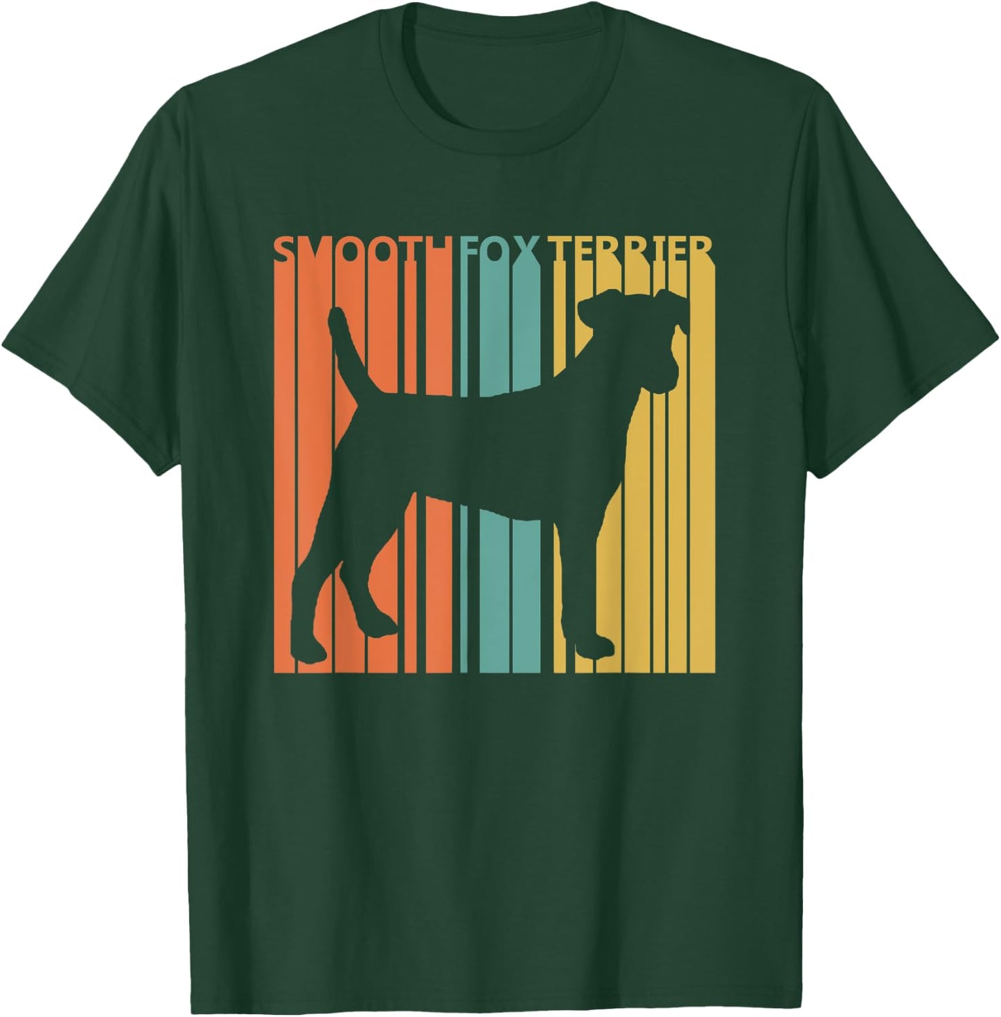Vintage Smooth Fox Terrier dog Women Kids T-Shirt - T-Shirt | Forest