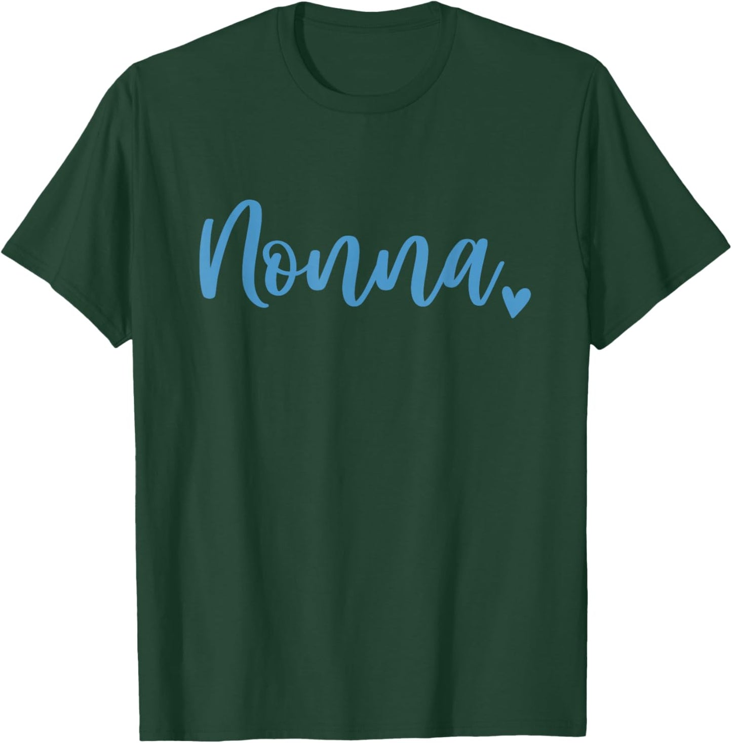 Nonna Grandma Cute Blue T-Shirt - T-Shirt | Forest