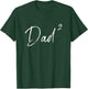 Twin Dad Squared T-Shirt - T-Shirt | Forest