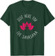 Just Here For The Savasana Shavasana Yoga Corpse Pose T-Shirt - T-Shirt | Forest