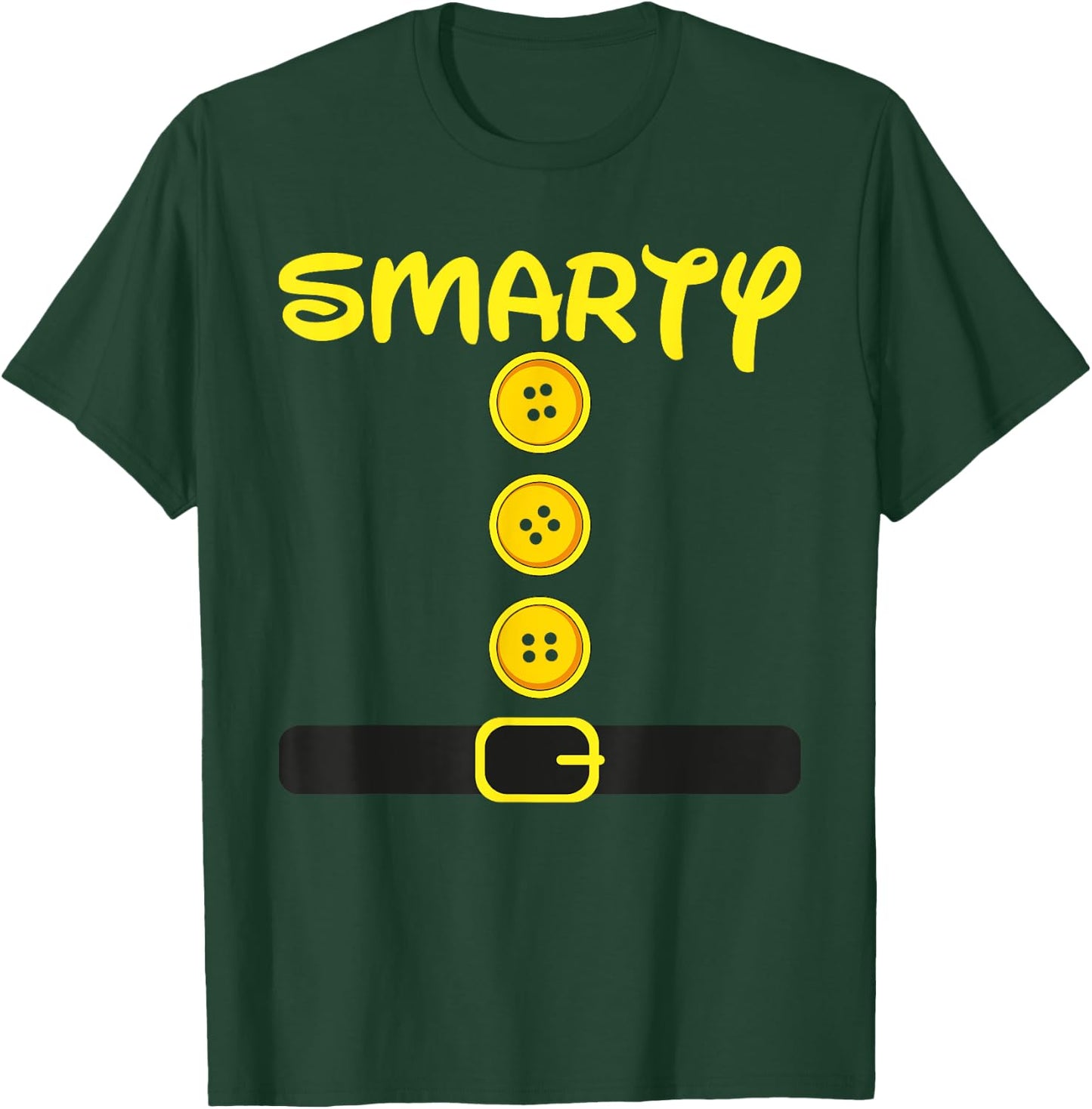 Smarty Dwarf Halloween Family Group Color Matching Costume T-Shirt - T-Shirt | Forest