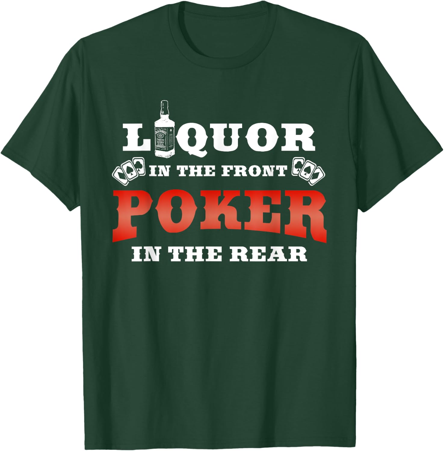 Brandy in the first row poker in the second row | Hum T-Shirt - T-Shirt | Forest