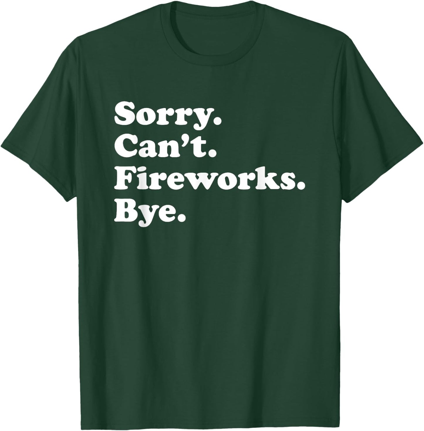 Funny Fireworks Gift Women Boys or Girls T-Shirt - T-Shirt | Forest