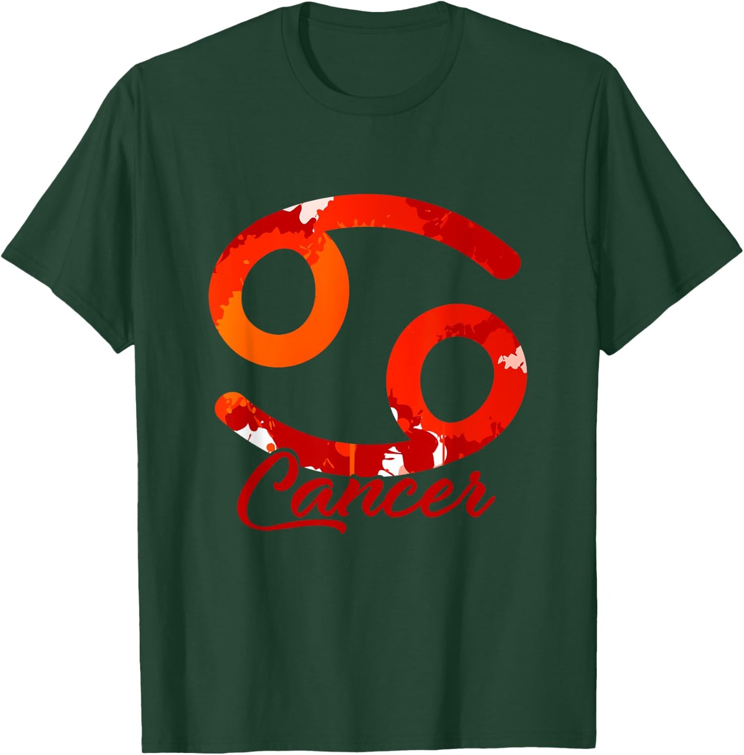Astrological Sign Gift Symbol Zodiac Sign Cancer T-Shirt - T-Shirt | Forest