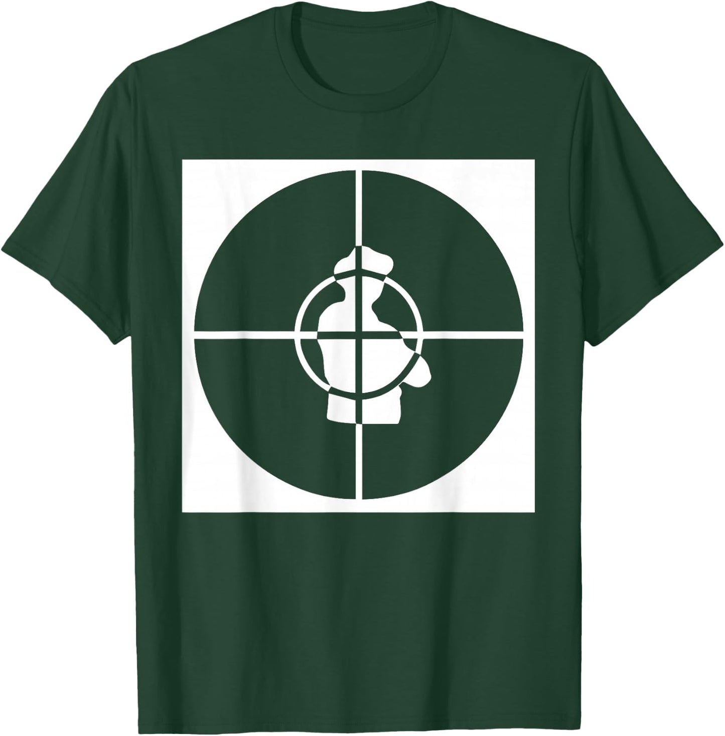 Public Enemy Big Target Logo T-Shirt - T-Shirt | Forest