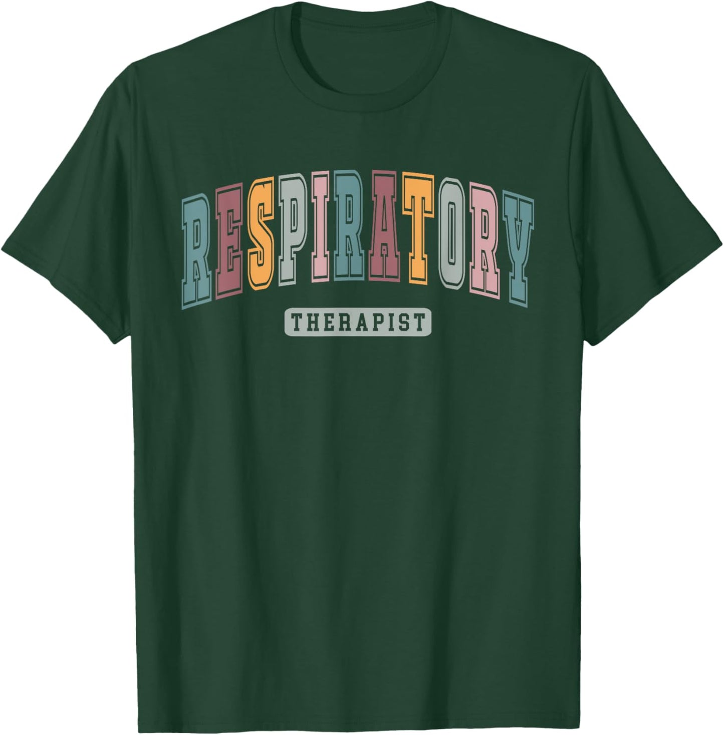 Respiratory Therapist RT Therapy Funny RT Care Medical Idea T-Shirt - T-Shirt | Forest