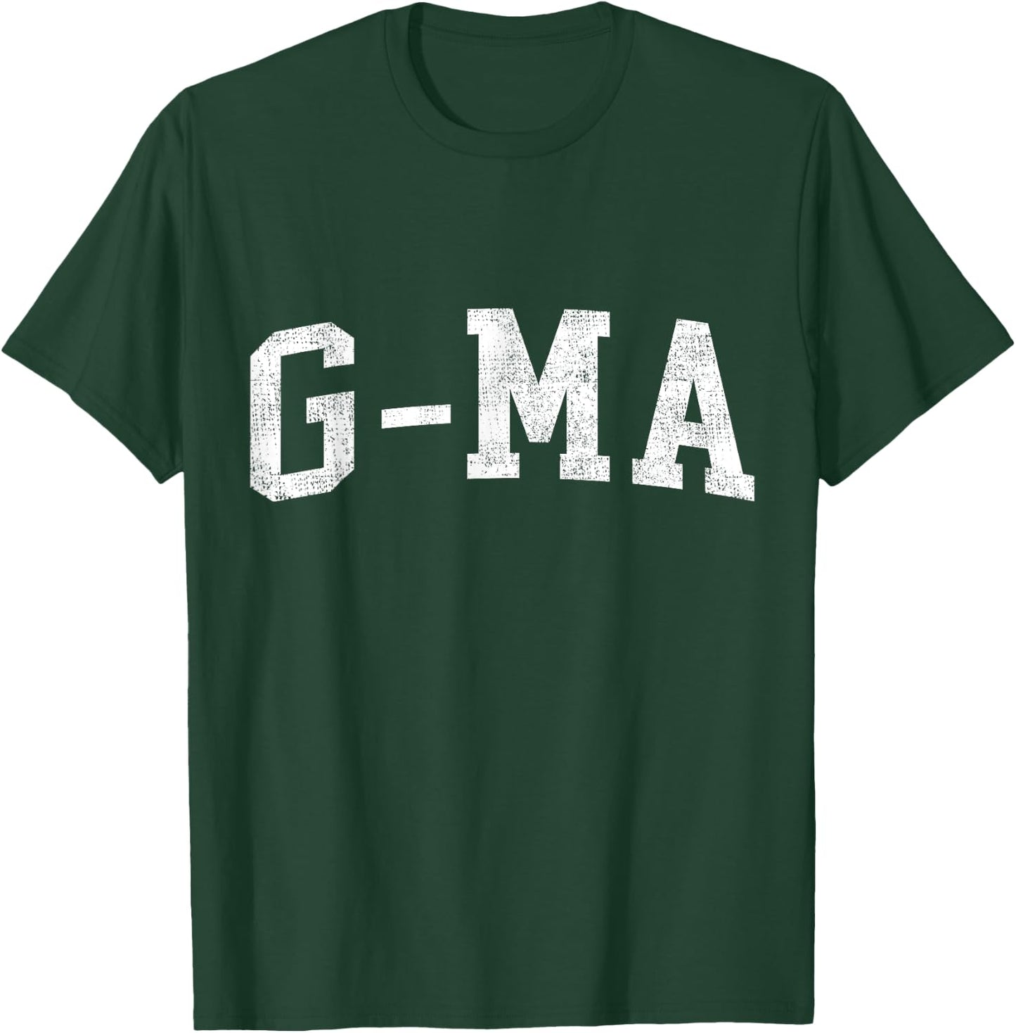 G-Ma Family Matching Vintage Mother's Day G-Ma Classic Bold Font G-Ma Birthday Gift T-Shirt - T-Shirt | Forest