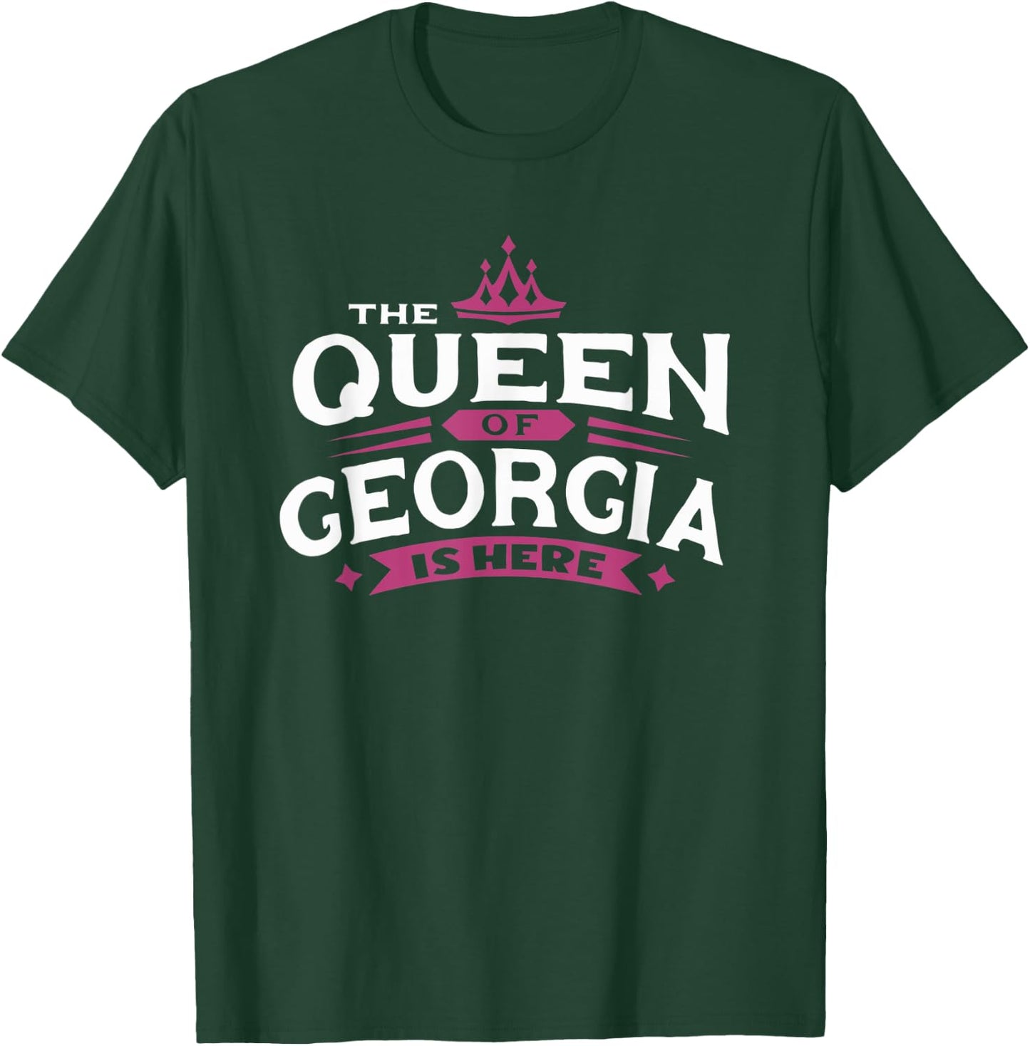 The Queen Of Georgia T-Shirt - T-Shirt | Forest