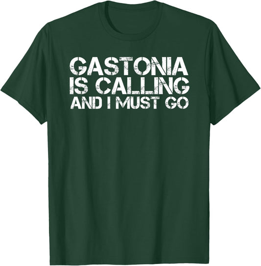 GASTONIA NC NORTH CAROLINA Funny City Trip Home USA Gift T-Shirt - T-Shirt | Forest