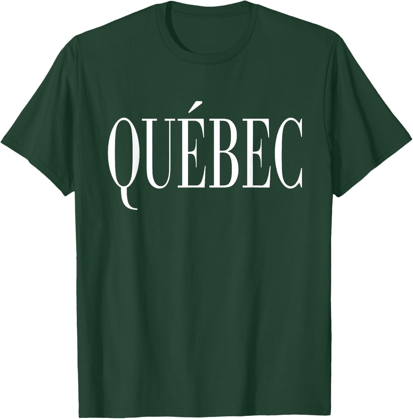 Quebec Canada Classic Vintage T-Shirt - T-Shirt | Forest