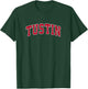 Tustin California CA Vintage Sports Design Red Design T-Shirt - T-Shirt | Forest