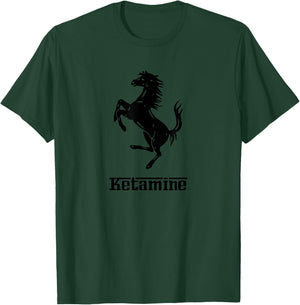 Ketamine Horse Emergency , Small, Grey T-Shirt - T-Shirt | Forest