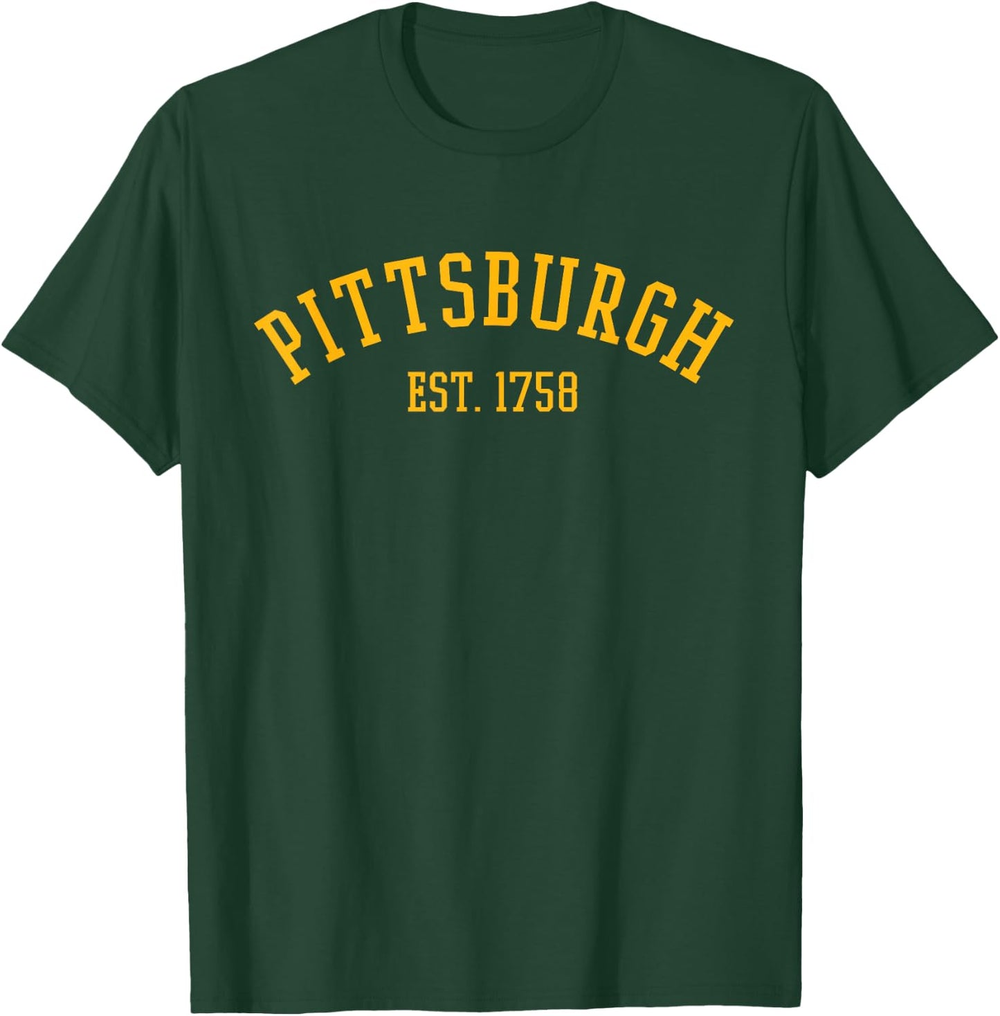 Pittsburgh Est. 1758 Vintage T-Shirt - T-Shirt | Forest