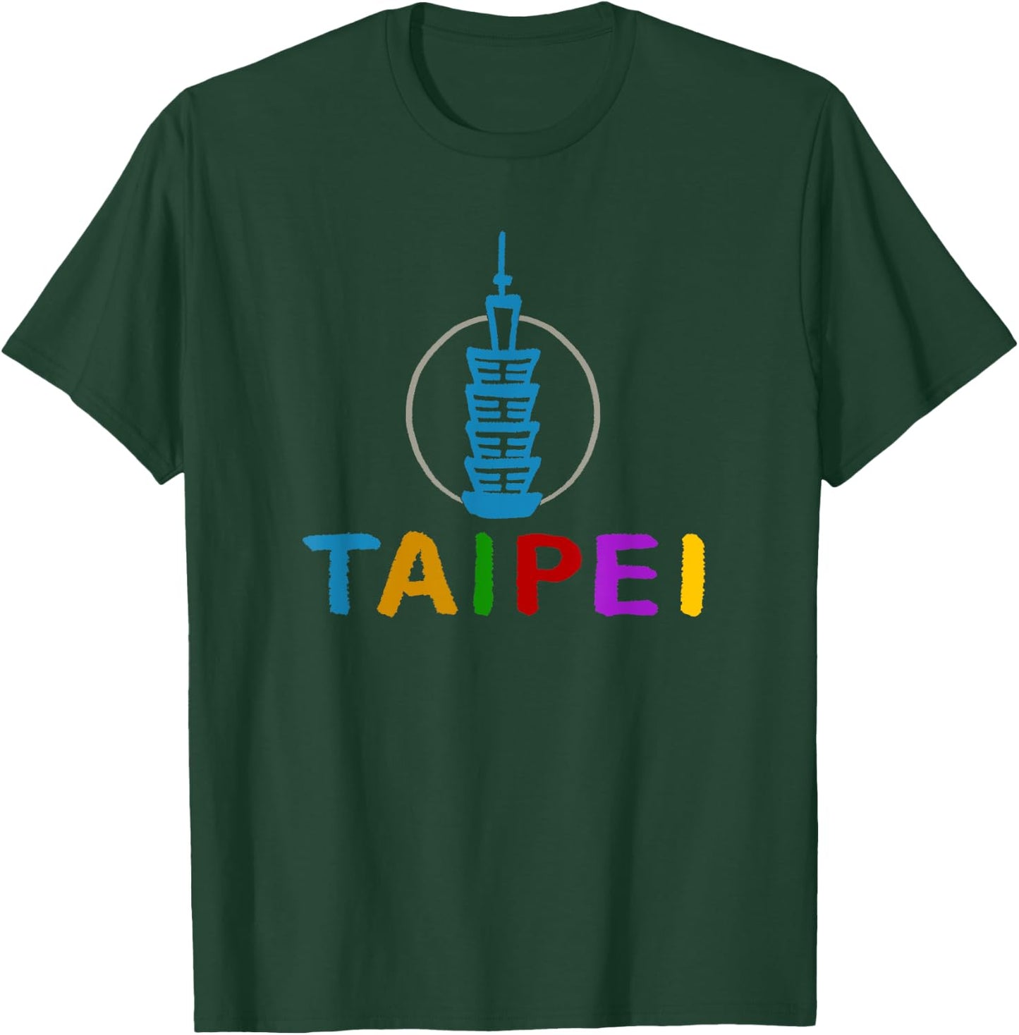 Taipei 101 Tower T-Shirt - T-Shirt | Forest