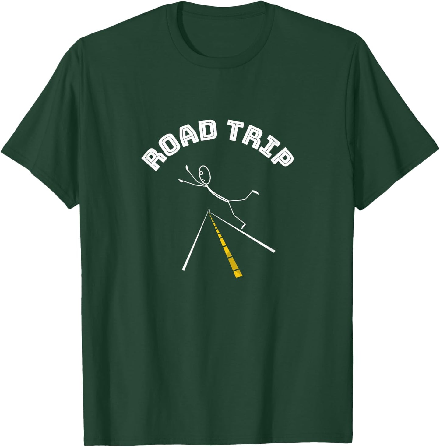 Funny Road Trip - Traveling - Vacation T-Shirt - T-Shirt | Forest