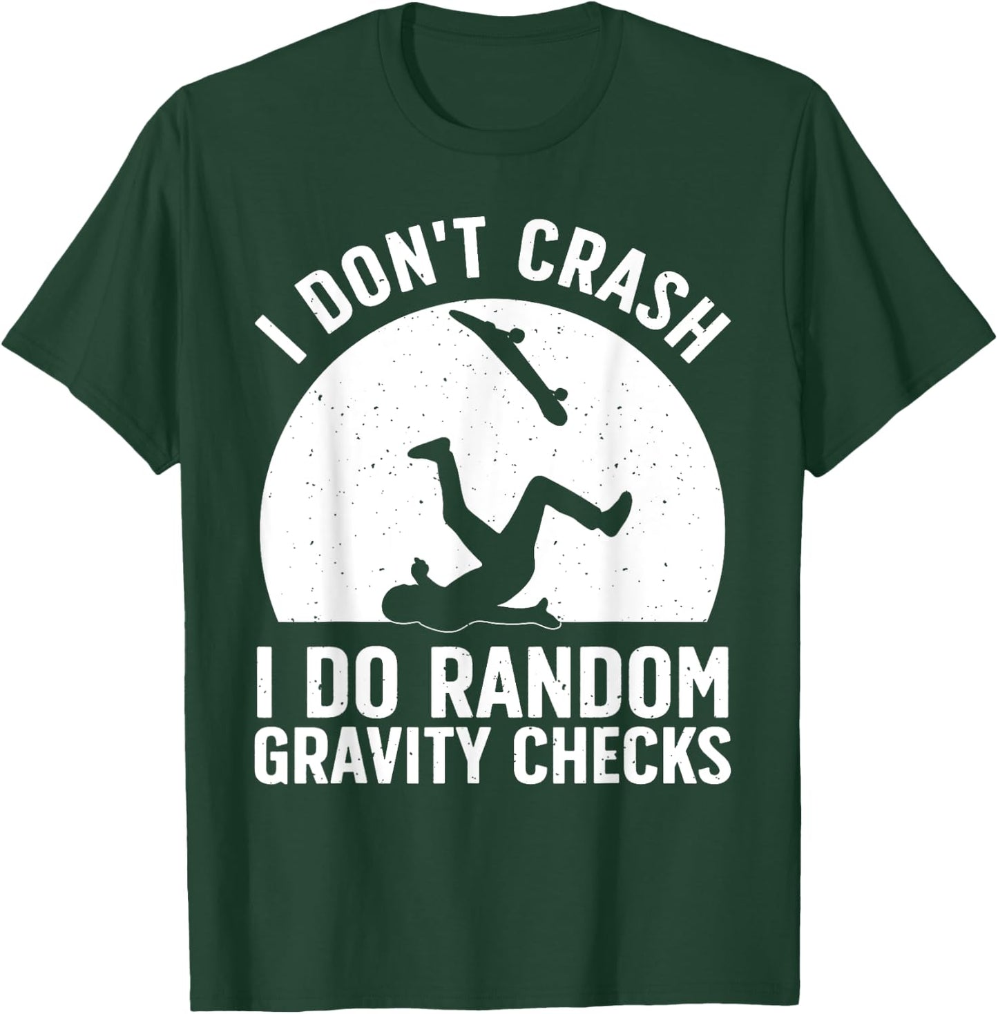 Best Skateboarding Design Women Kids Skateboarder T-Shirt - T-Shirt | Forest