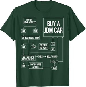 Buy A JDM Car Funny Car Guy Japanese Car Enthusiast Car Girl T-Shirt - T-Shirt | Forest