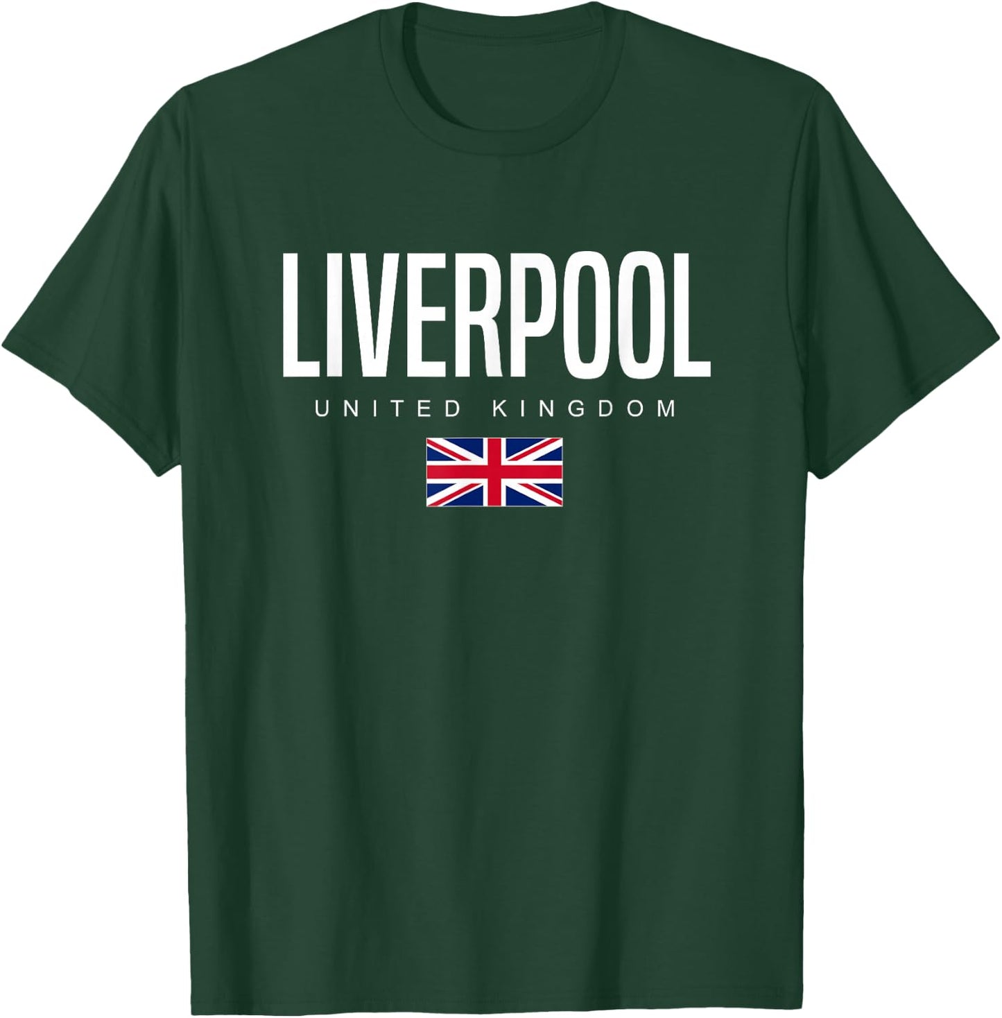 Liverpool England United Kingdom T-Shirt - T-Shirt | Forest