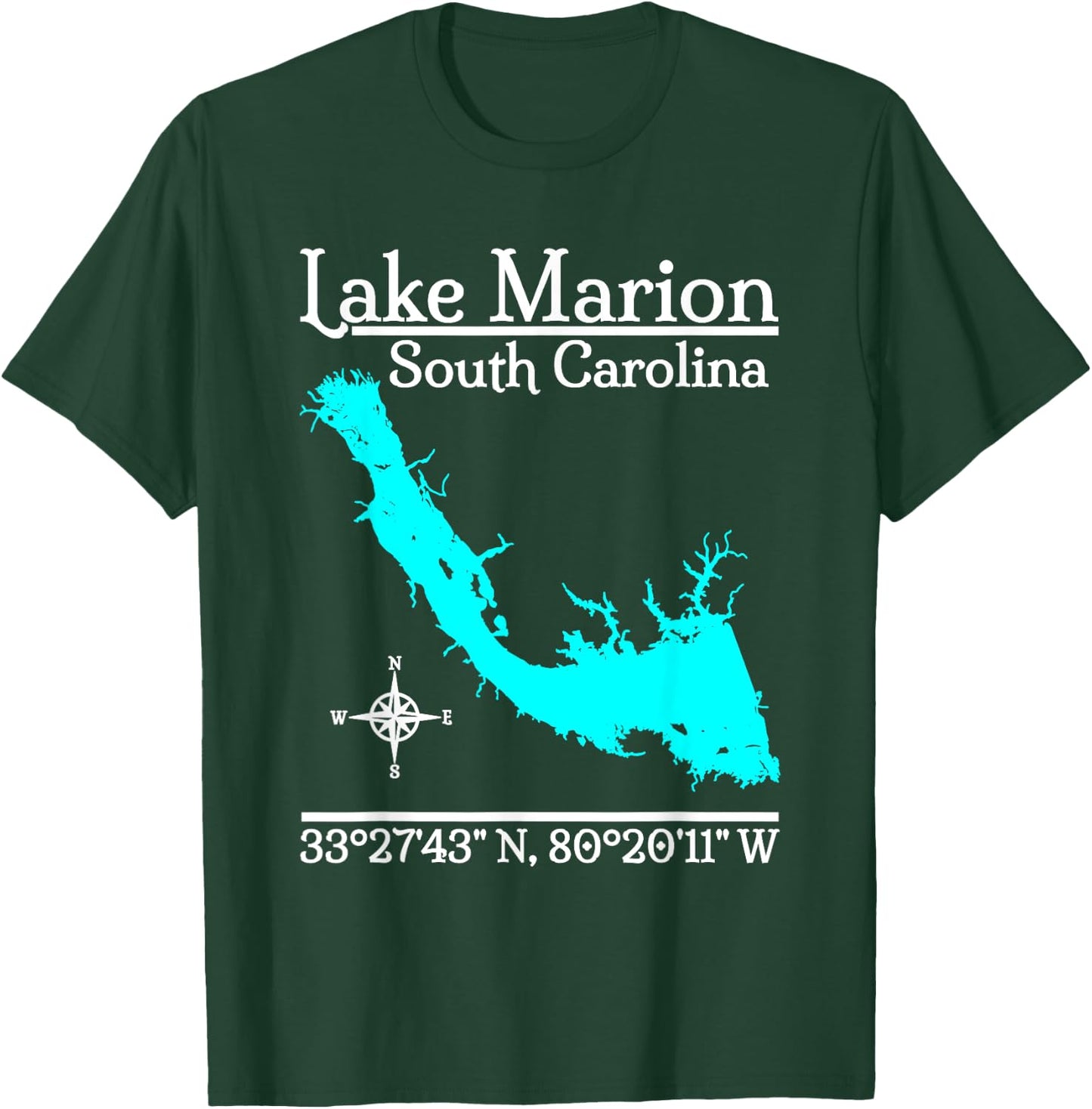 Lake Marion - South Carolina T-Shirt - T-Shirt | Forest