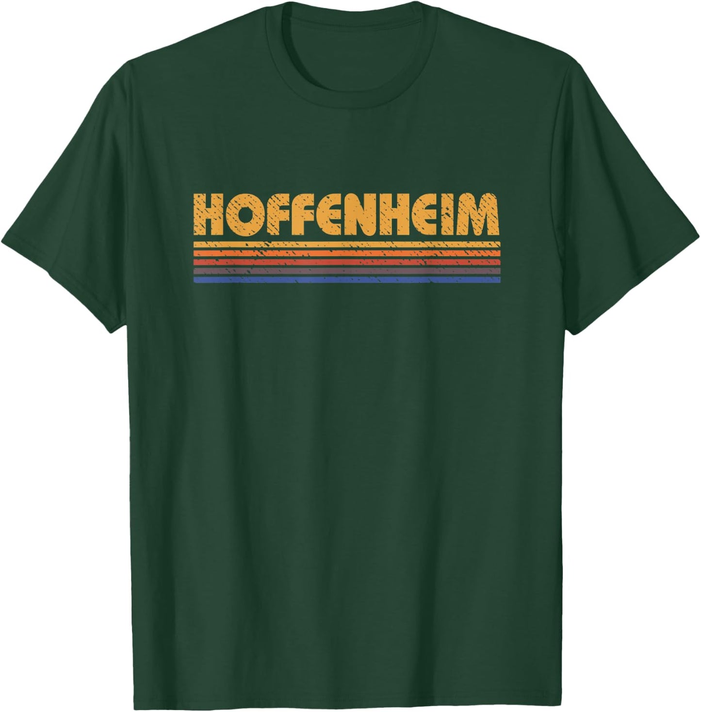 Hoffenheim Germany Vintage 80s Style T-Shirt - T-Shirt | Forest