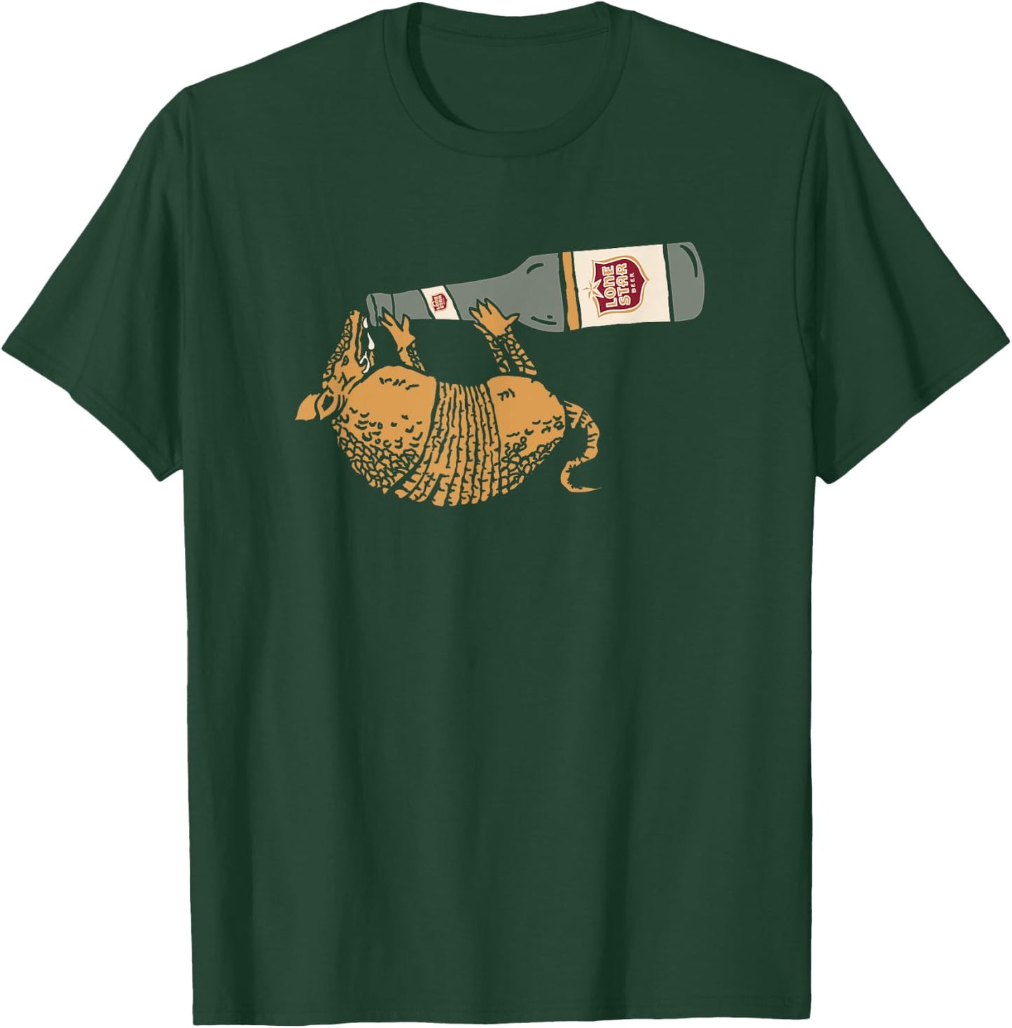 Lone Star Style - Texas Armadillo T-Shirt - T-Shirt | Forest