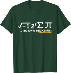 I ate Some Pi - Funny Pi Day & Math Lover Gift T-Shirt - T-Shirt | Forest